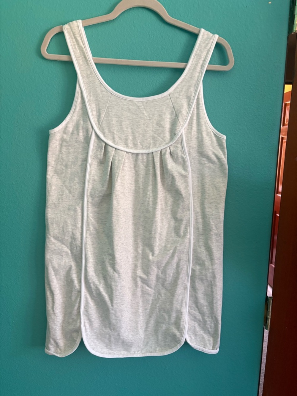 Sleeveless Crewneck athletic Tank Dress - Picture 3 of 9